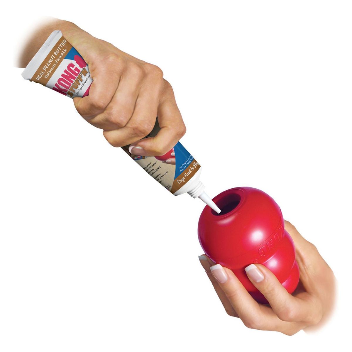 KONG - Mantequilla De Maní Real 140g/5oz Para Perros Kong Stuff'n