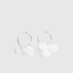 LOUNGE - Aros Mujer Argollas Pétalos