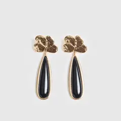 LOUNGE - Aros Mujer Óvalo Resina