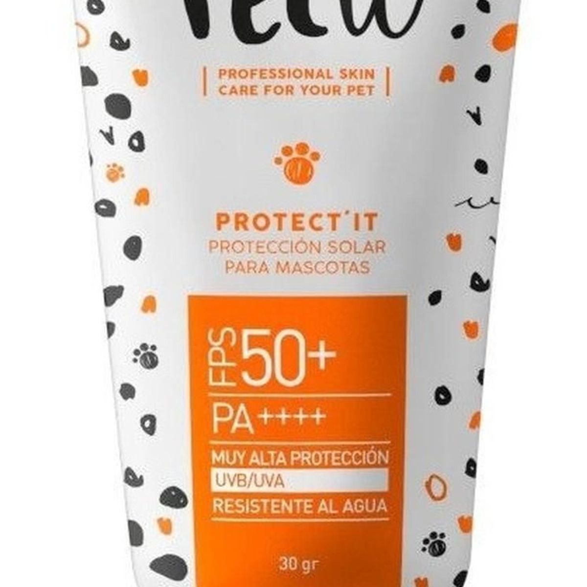 PETIT - Petit Protector Bloqueador Solar Para Mascotas 30g Fps 50+