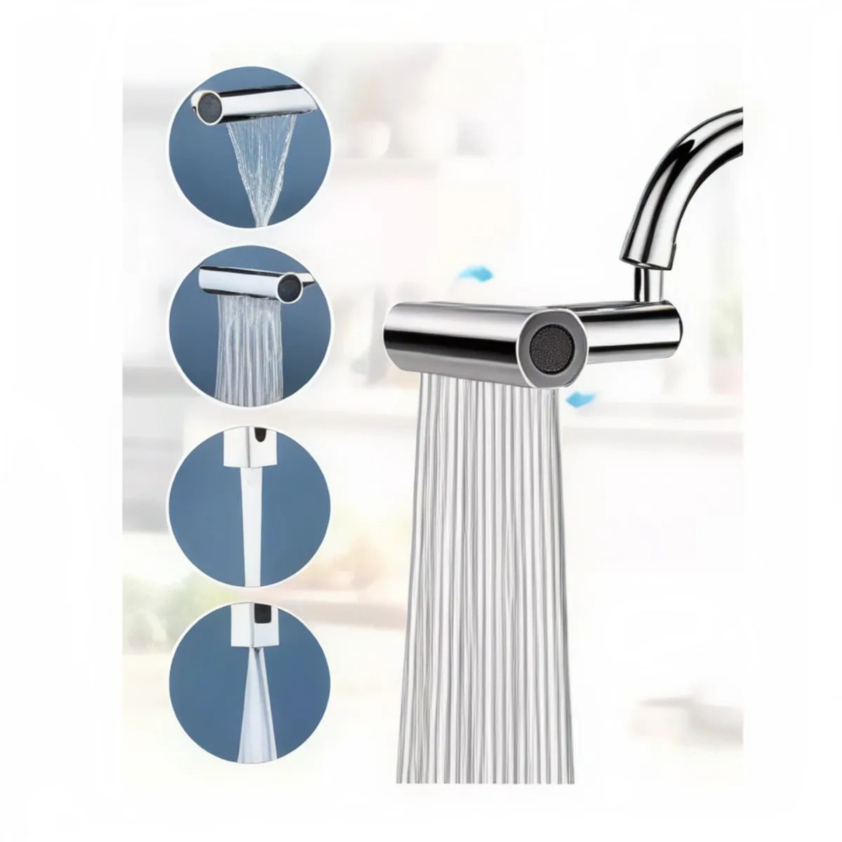 MOVI - GRIFO 4 EN 1 360° PARA COCINA