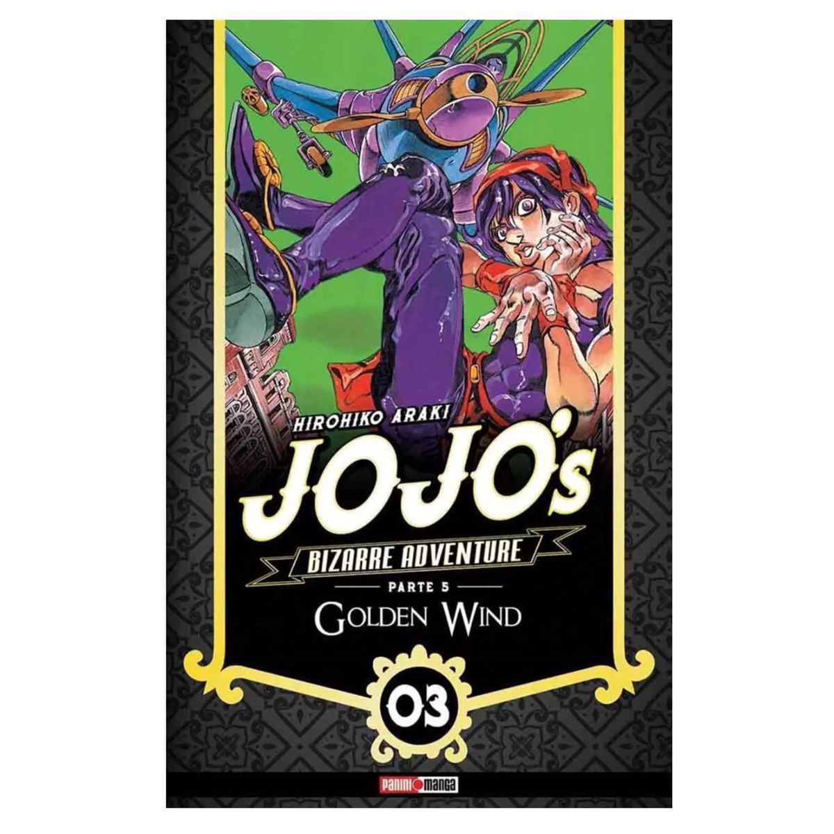 PANINI CHILE - JoJo's Bizarre Adventure - Parte 5 - Golden Wind N°3