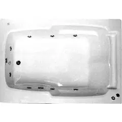 NORGLAS - TINA HIDROMASAJE 177X122 IZQUIERDA