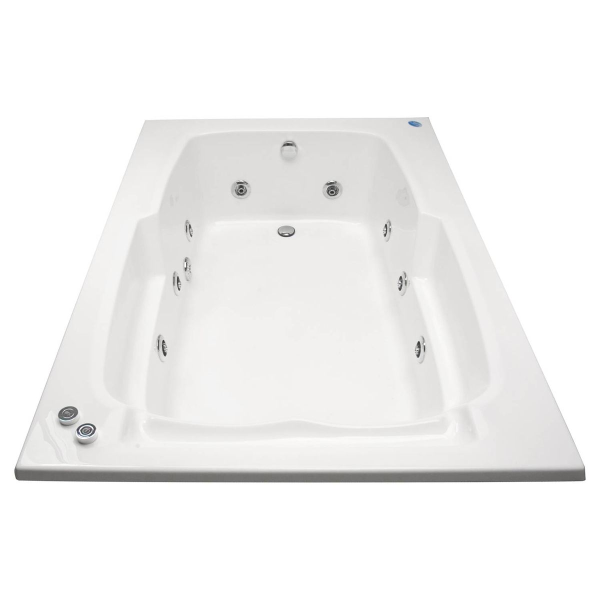 NORGLAS - TINA HIDROMASAJE 177X122 IZQUIERDA