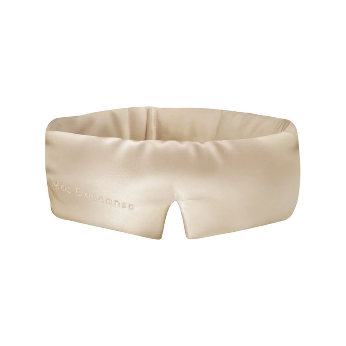 MAS DESCANSO - Antifaz de Seda King - Dorado
