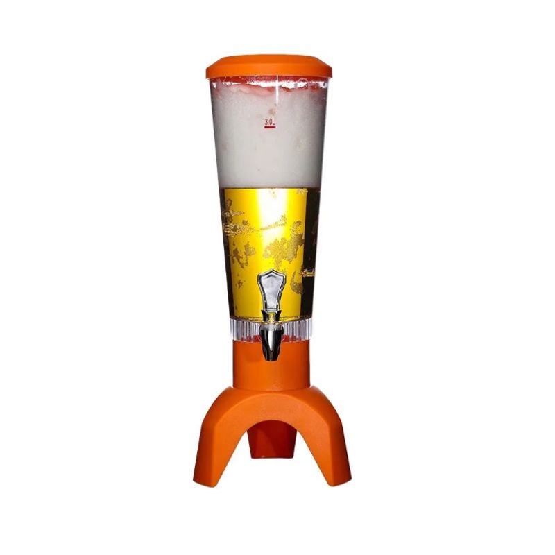 GENERICO - Dispensador Bebidas Cerveza Vino 3l + Altavoz Y Luz Led