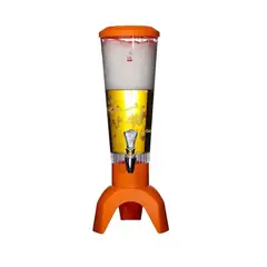 GENERICO - Dispensador Bebidas Cerveza Vino 3l + Altavoz Y Luz Led
