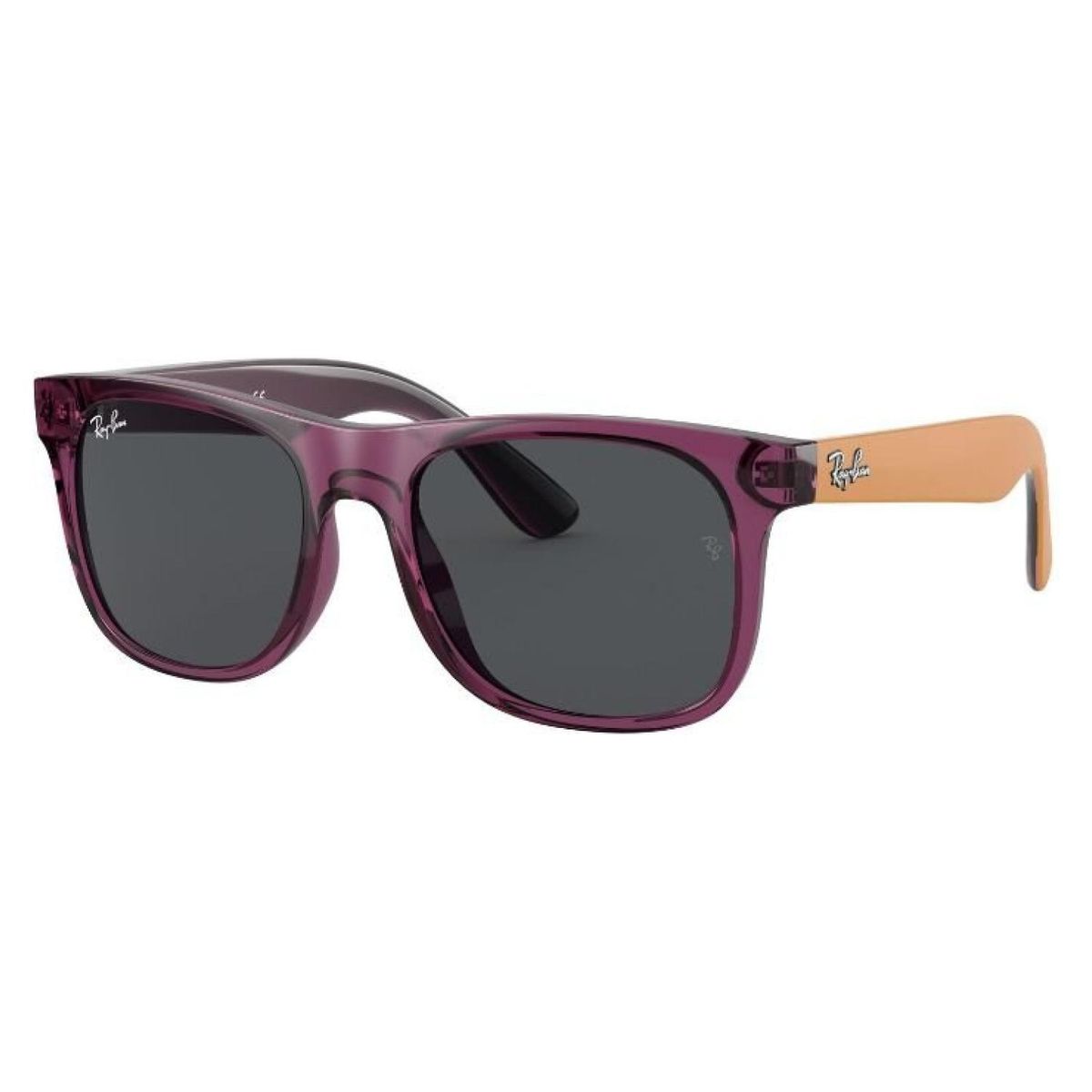 RAY BAN - Lentes De Sol Transparent Violet Ray-Ban Junior