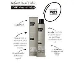 WELLA - Tinte Sow Vk21 Infinit Real Color 8.0 Rubio Claro 100ml