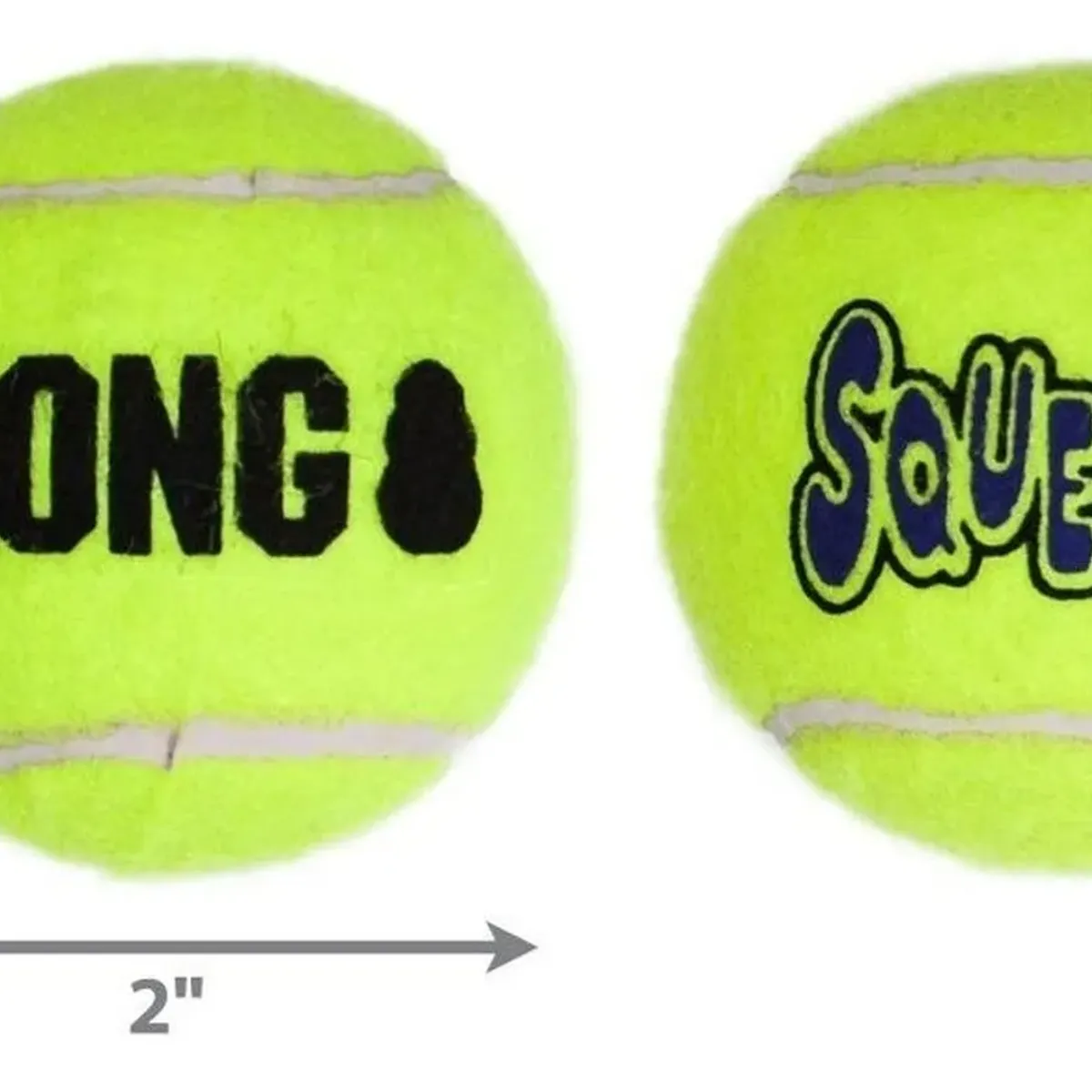 KONG - Pelota Para Perro Kong Ball Squeak Air Talla S 3 Unidades
