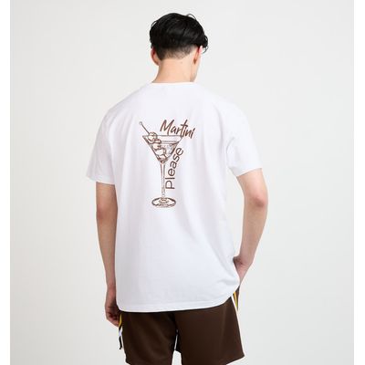 Imagen 2 del producto POLERA HOMBRE BRIEN BLANCO/CAFÉ