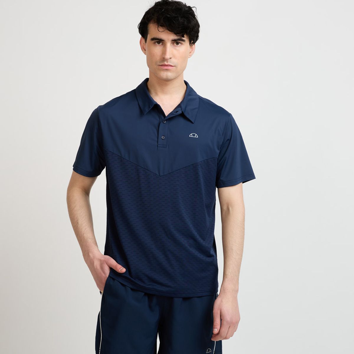 ELLESSE - POLERA HOMBRE ELLESSE SALUSTIO AZUL MARINO