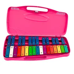 GENERICO - Metalofono Cromatico 25 Notas Infantil Escolar Pre Escolar