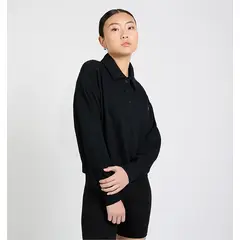 ELLESSE - POLERON MUJER ITALIA NEGRO