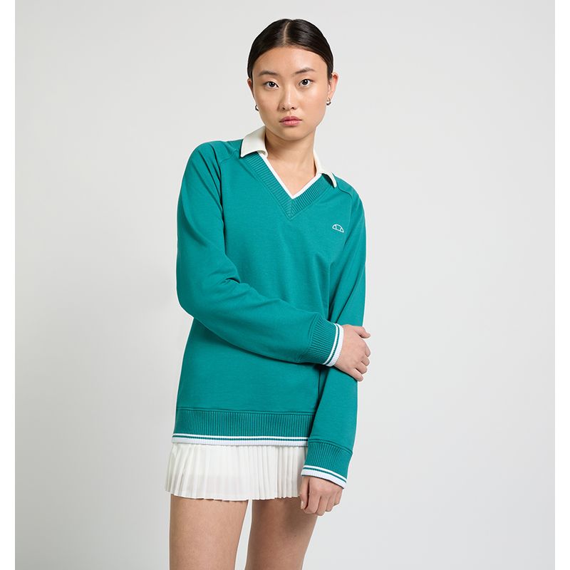 ELLESSE - POLERON MUJER ELLESSE TITA VERDE