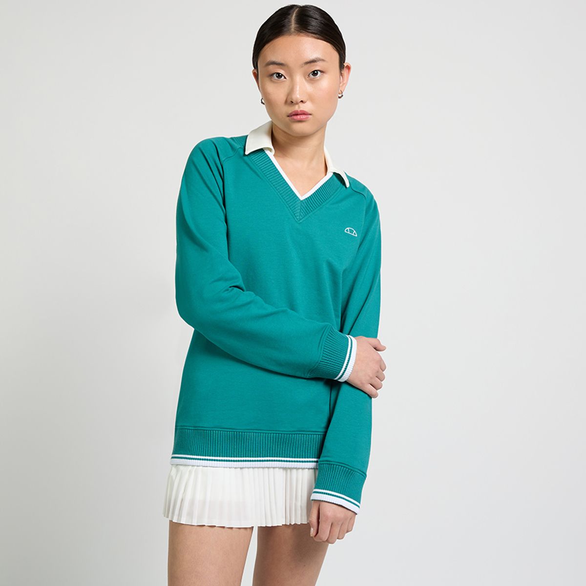 ELLESSE - POLERON MUJER ELLESSE TITA VERDE