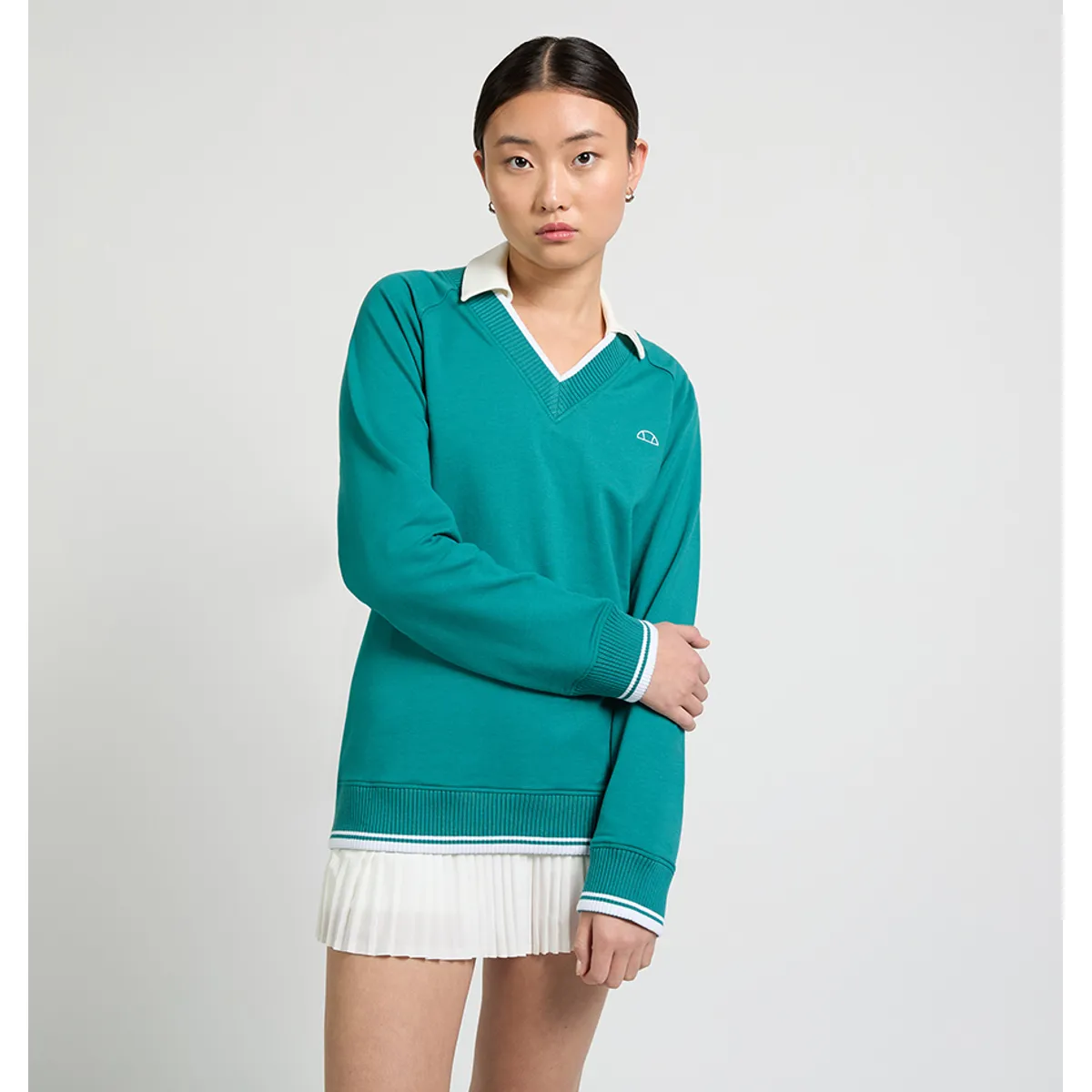 ELLESSE - POLERON MUJER ELLESSE TITA VERDE