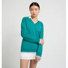 ELLESSE - POLERON MUJER TITA VERDE