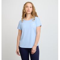 POLERA MUJER LIBERTAD CELESTE