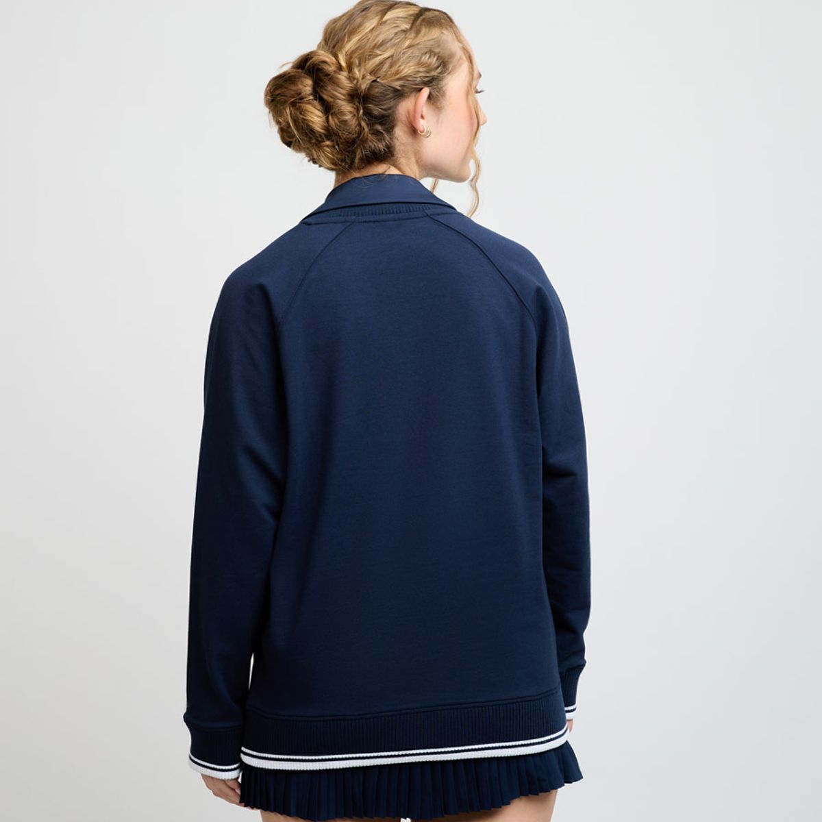 ELLESSE - POLERON MUJER ELLESSE TITA AZUL MARINO