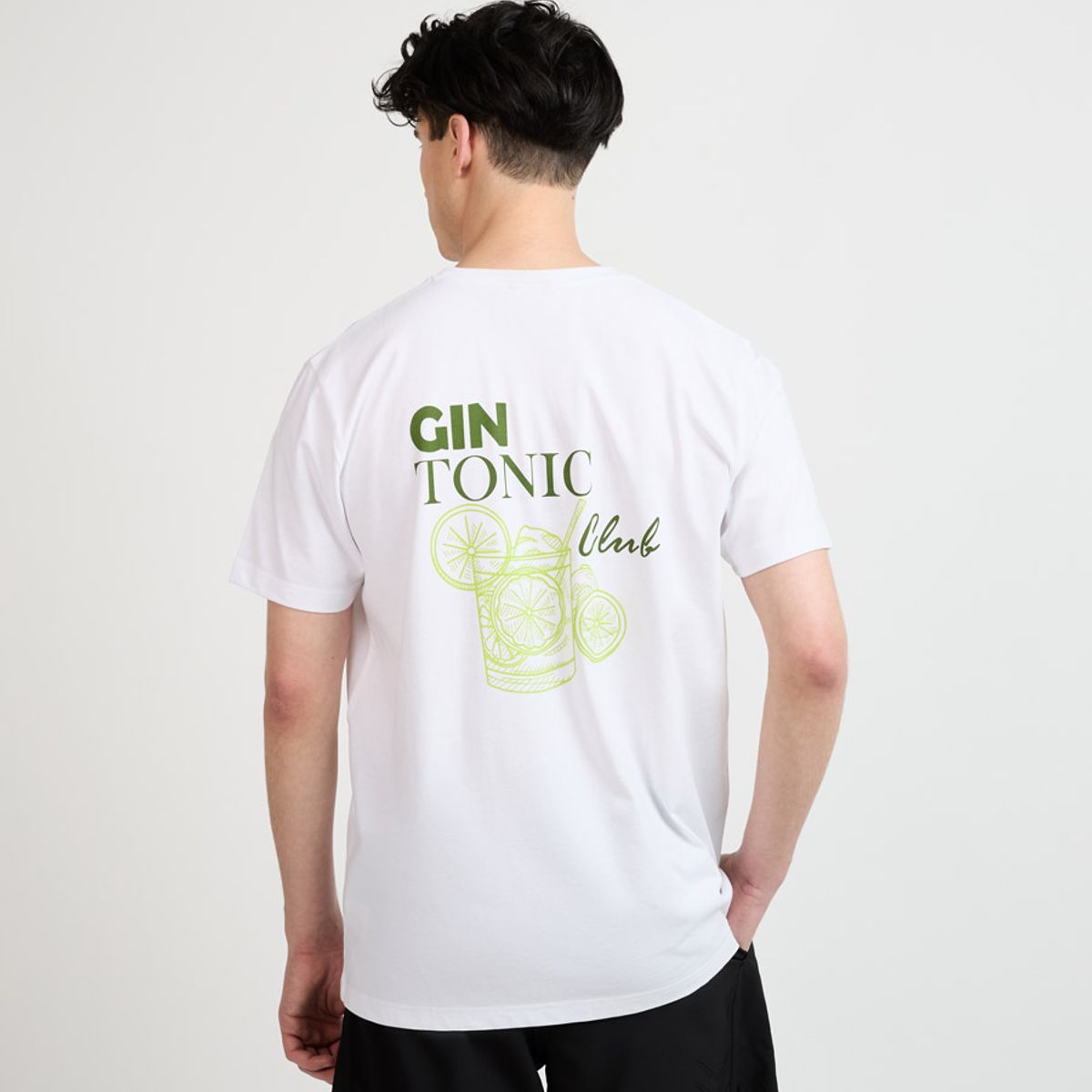 ELLESSE - POLERA HOMBRE ELLESSE BRIEN BLANCO/VERDE