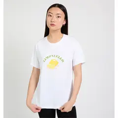 ELLESSE - POLERA MUJER AVANI AMARILLO/VERDE