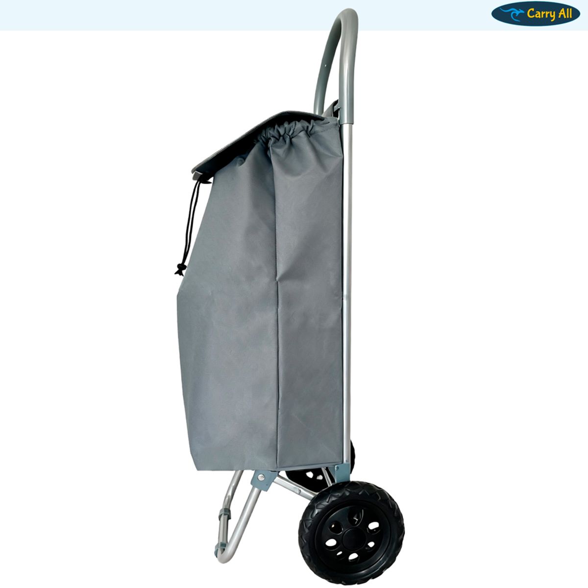 CARRY ALL - Carrito de Compras Plegable Adelaida Carro Feria Carga Yegua Gray