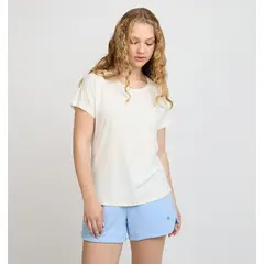ELLESSE - POLERA MUJER LIBERTAD CREMA