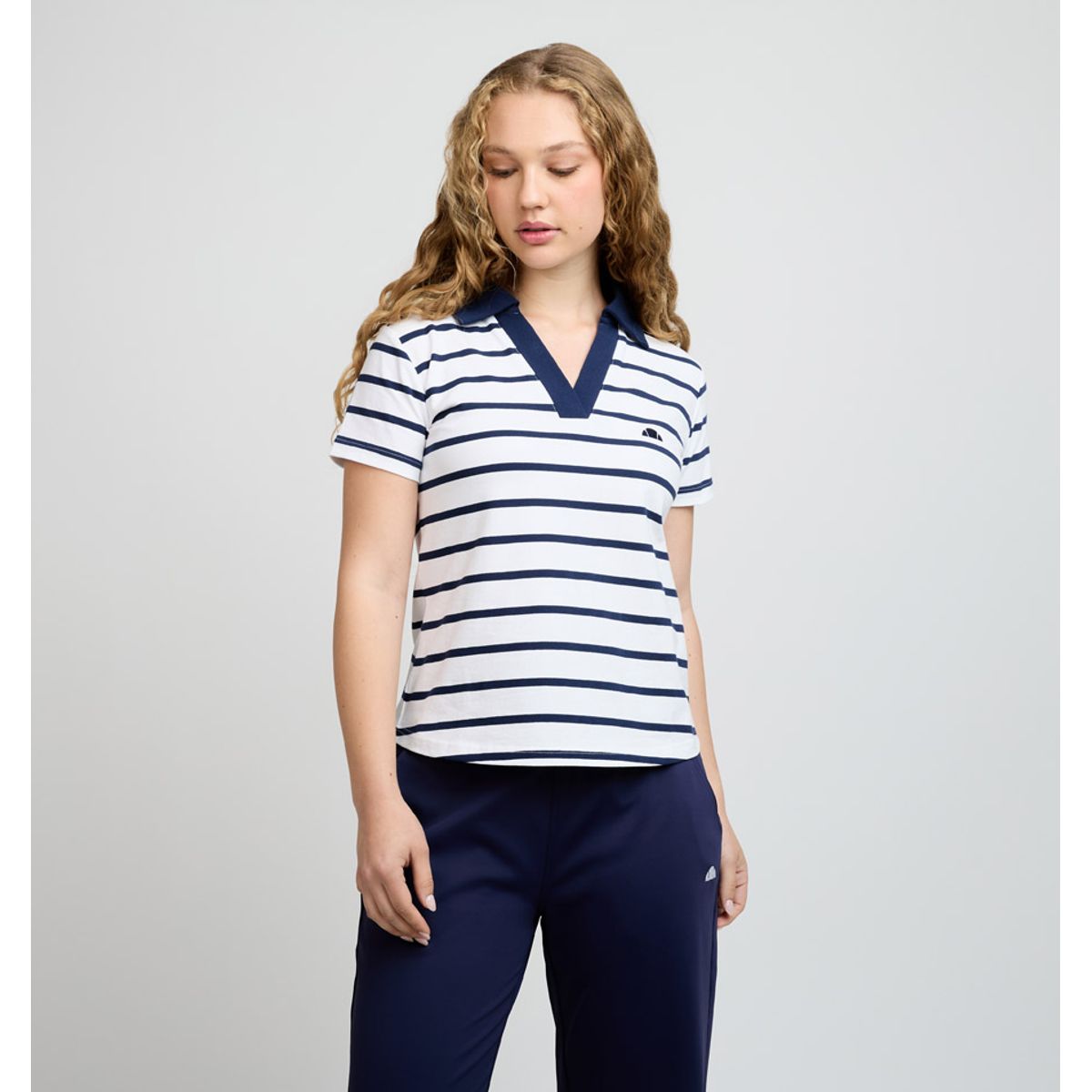 ELLESSE - POLERA MUJER ELLESSE LORY RAYAS/AZUL