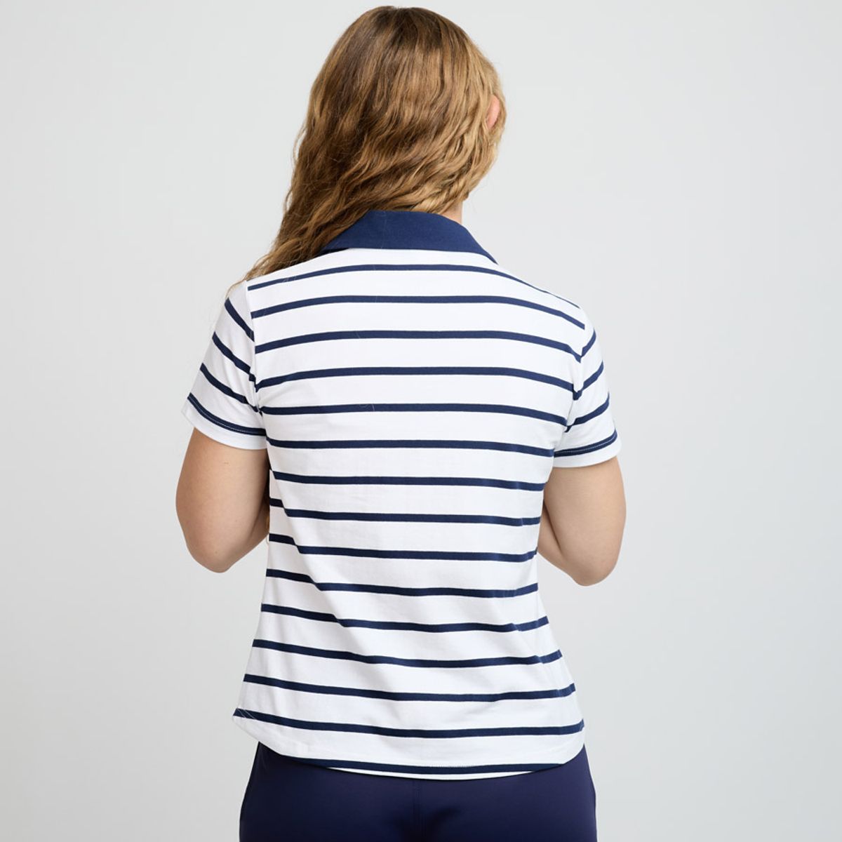 ELLESSE - POLERA MUJER ELLESSE LORY RAYAS/AZUL