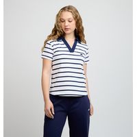 POLERA MUJER LORY RAYAS/AZUL