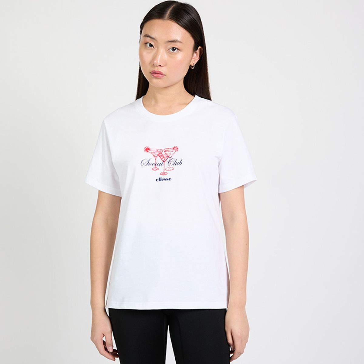 ELLESSE - POLERA MUJER ELLESSE ARIANA ROJO/AZUL