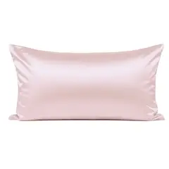 MAS DESCANSO - Funda Rosa King - 100% Seda Calidad 22mm con Iones de Plata