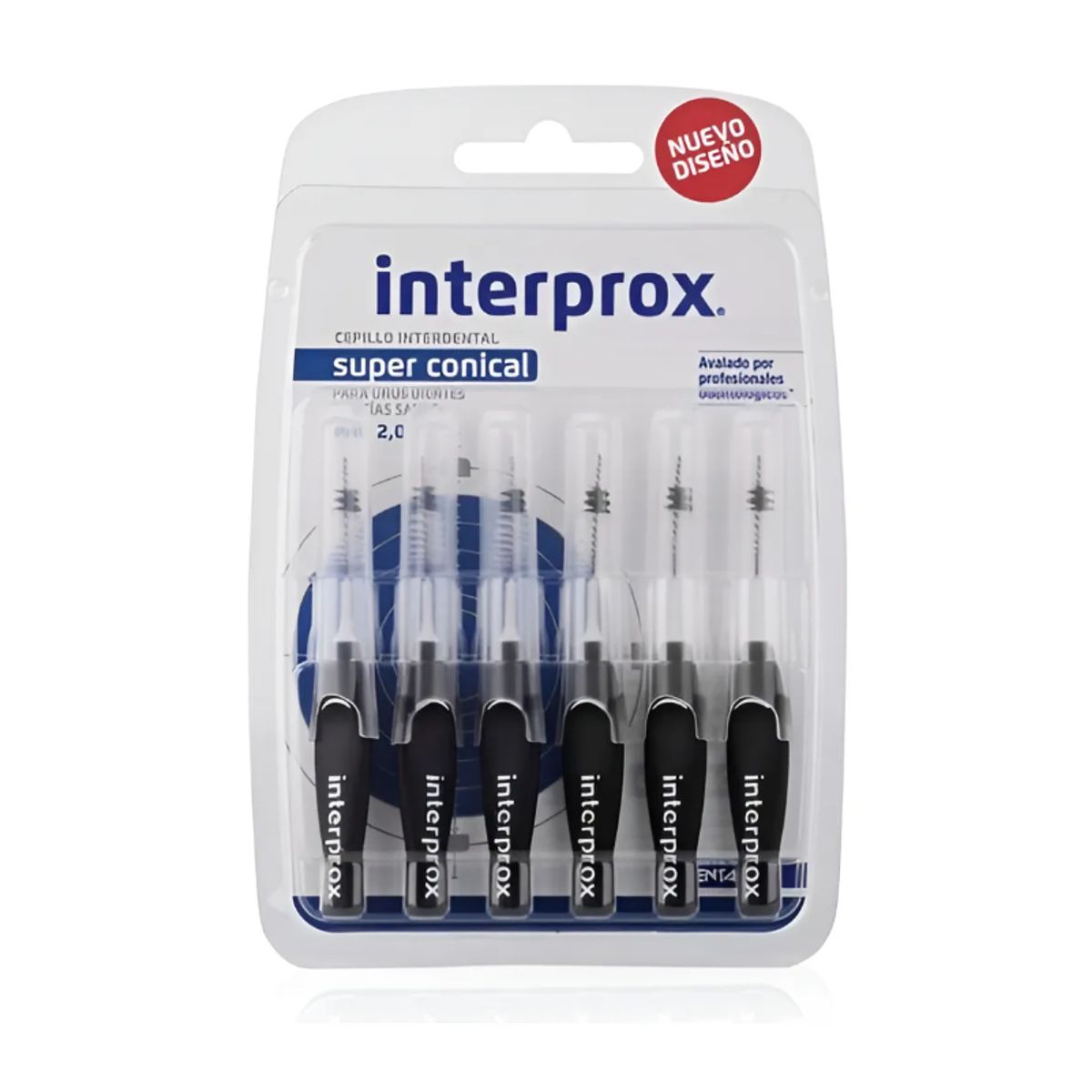 GENERICO - Cepillo Interdental Interprox Super Conical 2.0 Cónico 6 U