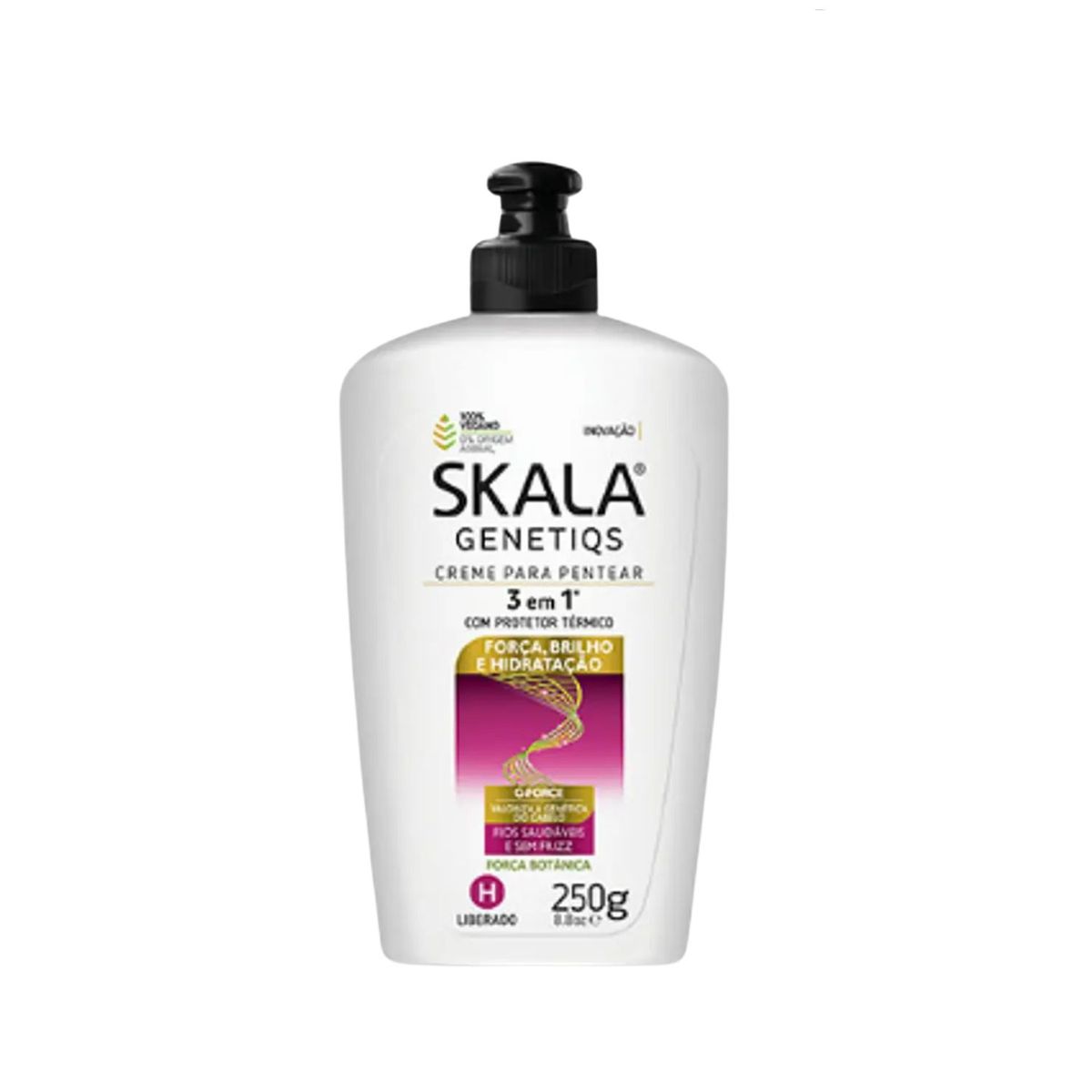 SKALA - Crema De Peinar Skala Genetiqs 3 En 1 250ml Fuerza Brillo