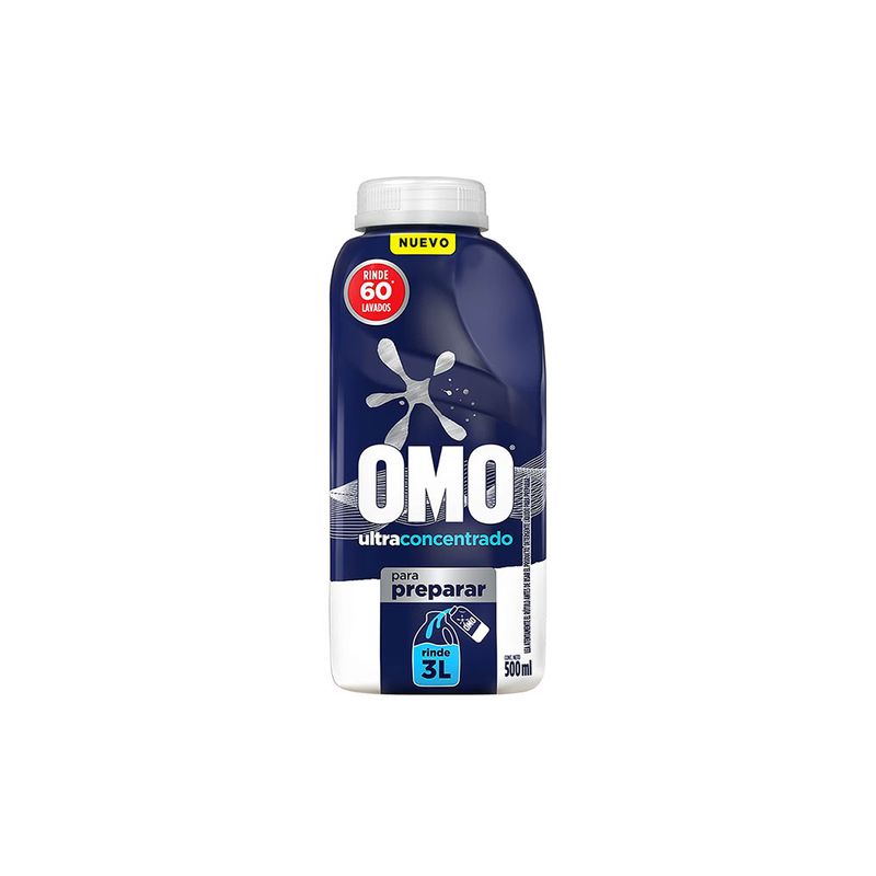 OMO - Detergente Líquido Omo Ultra Power Diluible 500 ml