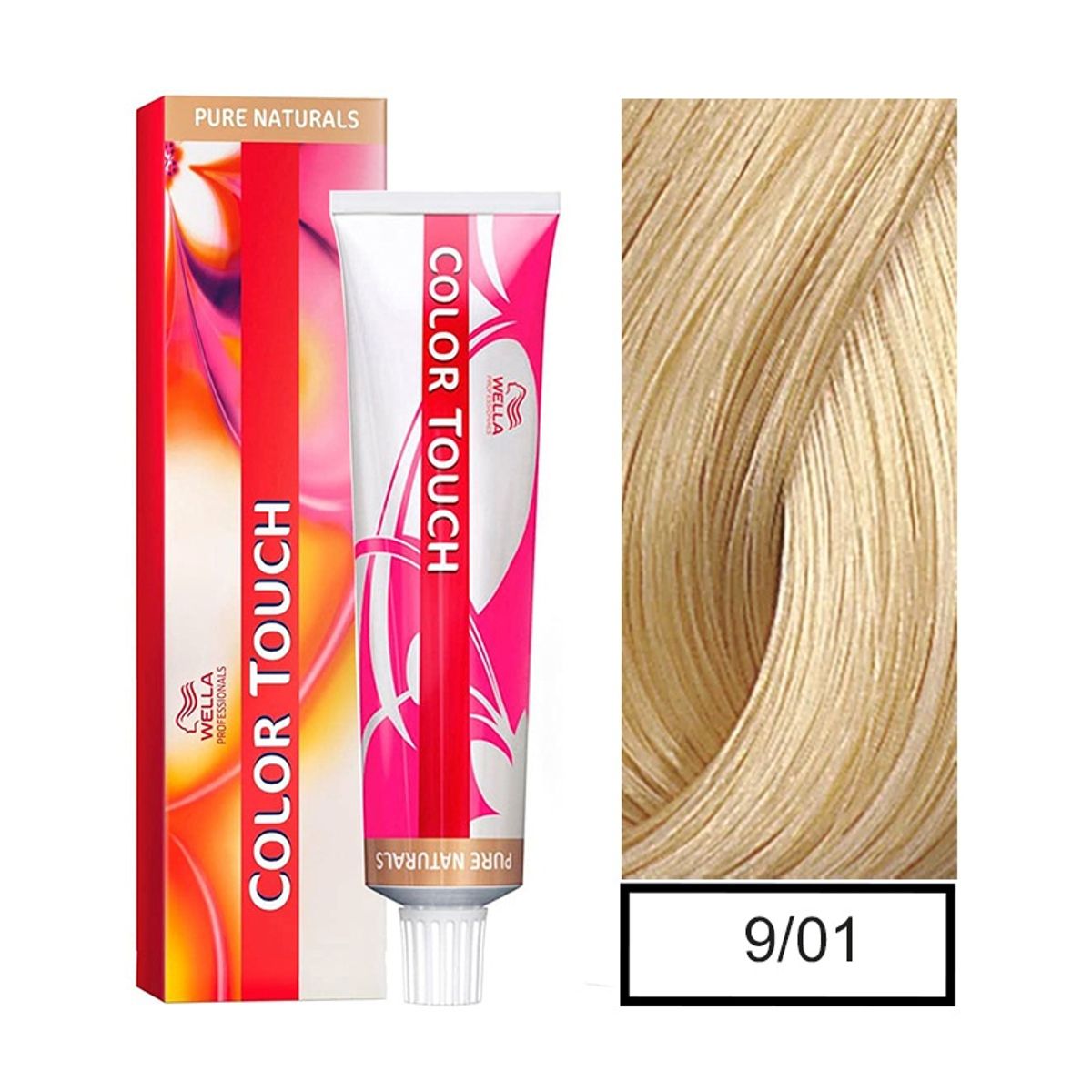 WELLA - Tinte Wella Color Touch 9.01 Rubio Extra Claro Natural Ceniza 60ml