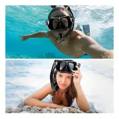 EVERSO - Snorkel Gafas De Snorkel Juego De Esnórquel