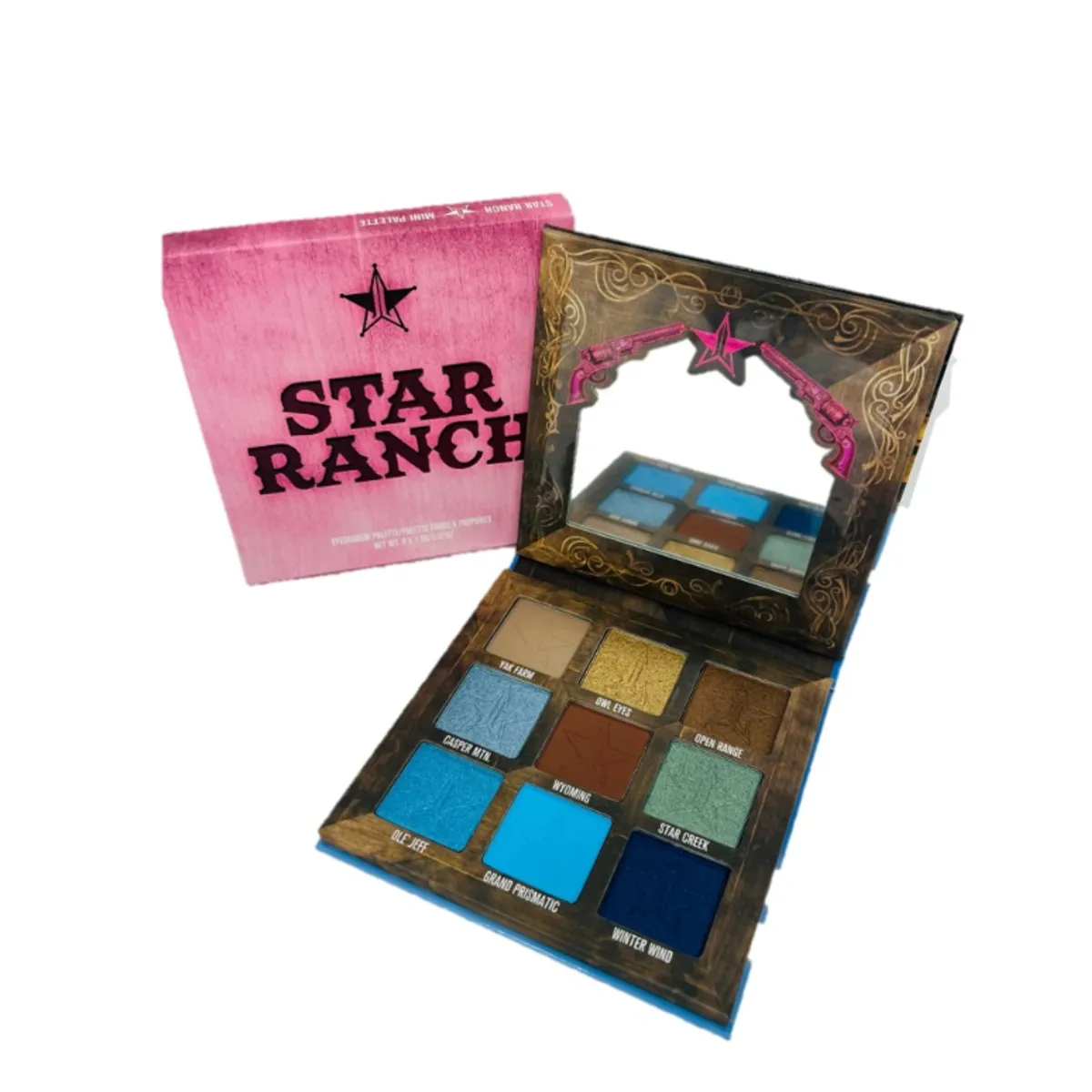GENERICO - Mini paleta de sombras Star Ranch Eyeshadow Palette - Jeffree Star Cosmetics