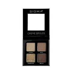 SIGMA BEAUTY - Cuarteto de sombras Eyeshadow Quad tono Crème Brûlée