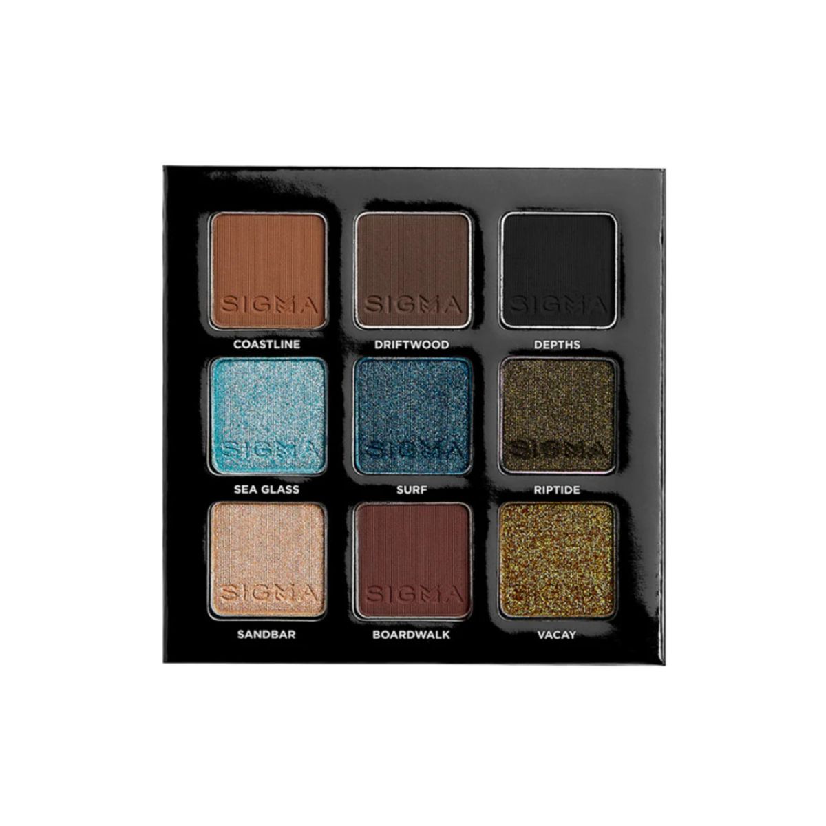 SIGMA BEAUTY - Paleta de sombras Beachy Eyeshadow Palette  Sigma Beauty
