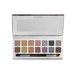 SIGMA BEAUTY - Paleta de sombras Cool Neutrals Eyeshadow Palette