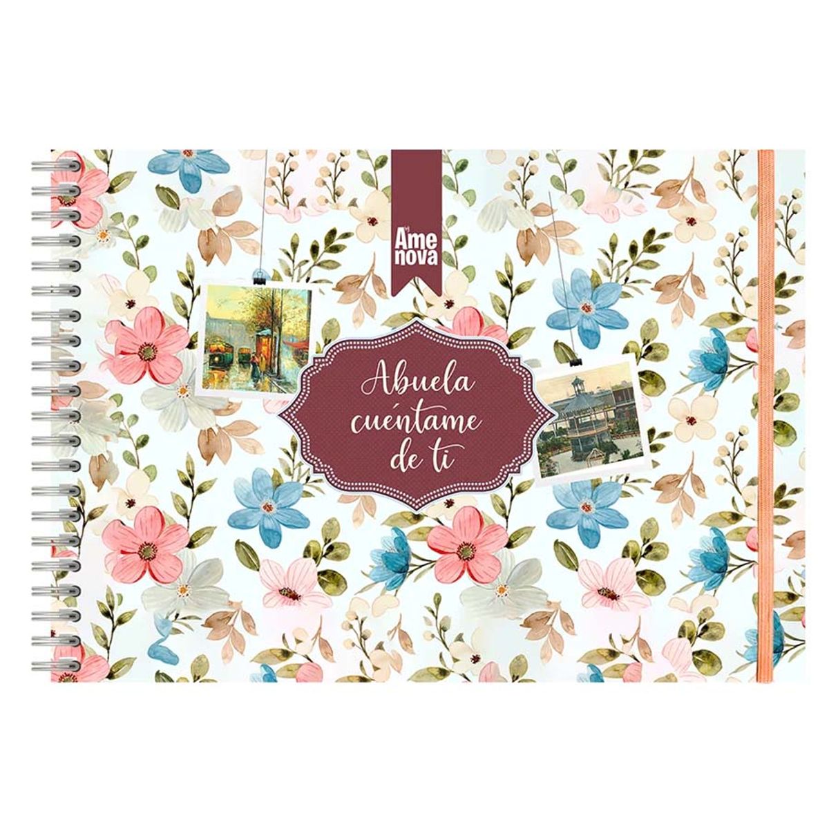 ELAB PROPIA - Abuela cuéntame de ti  Diseño Brown Fashion