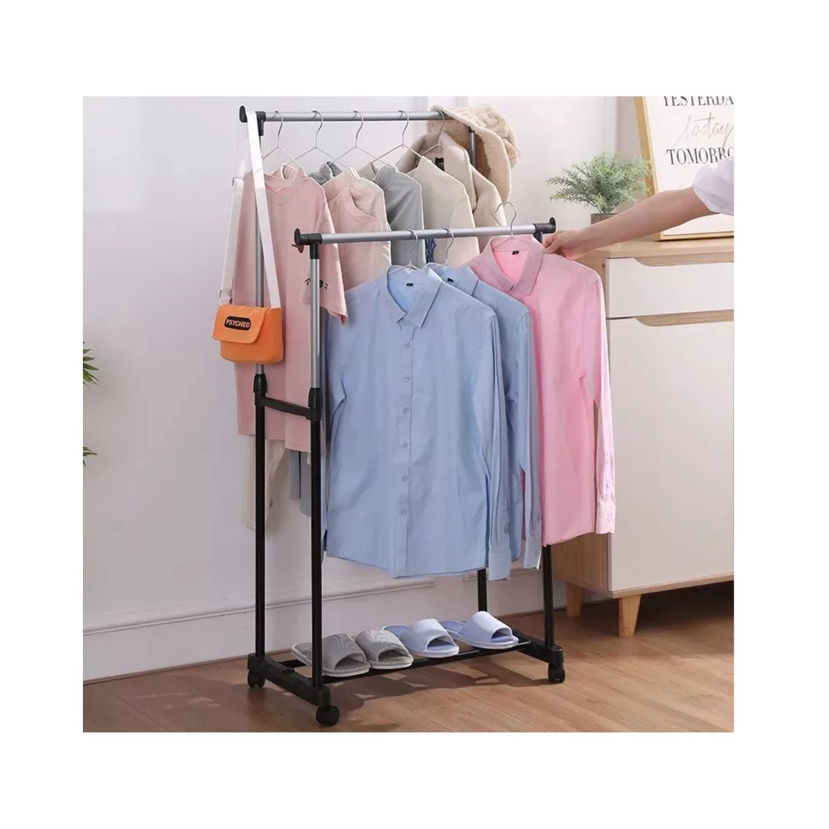 GENERICO - Perchero Organizador Percheros Colgadores Exhibidor De Ropa.