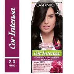 GARNIER - Nutrisse Cor Intensa Coloración Permanente 2.0 Negro