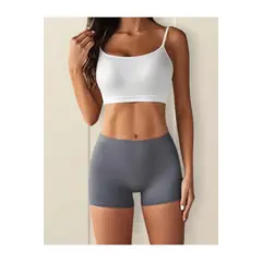 LOOK SHOP - Pack 3 Calza Corta Colegio, Short Mujer. Lycra Microfibra 264