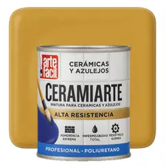 GENERICO - PINTURA CERAMICA AZULEJOS - 1-32 GALON AMARILLO SIENA