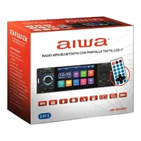 Radio Auto 1 Din Con Pantalla Tactil De 4'' Aw-w440bt