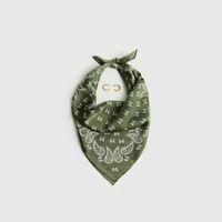 Set Pañuelo Y Aros Mujer Estampado