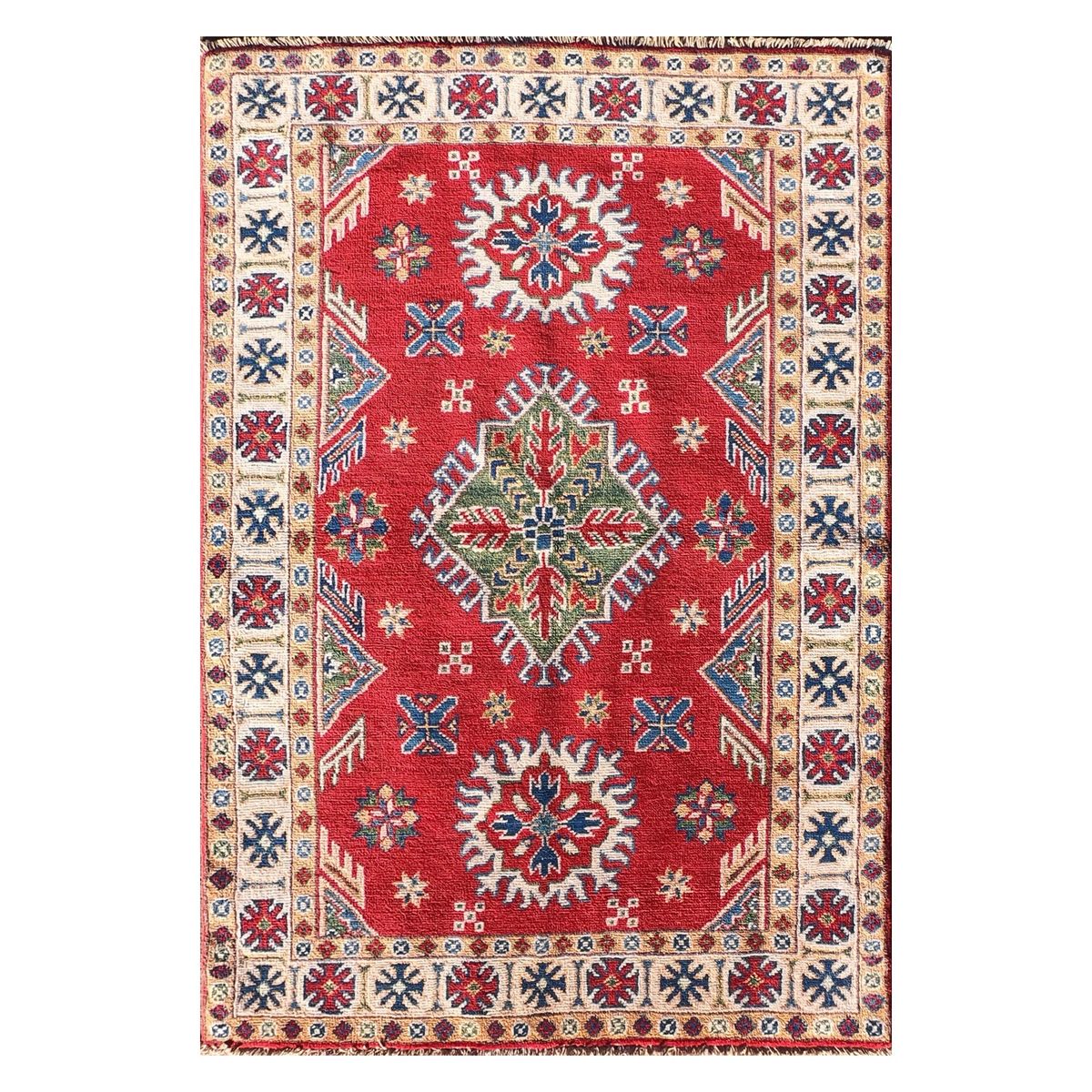 CONSORCIO PERSA - Alfombra Persa Clásica lana de 1.50 x 1.00 mts., 0064